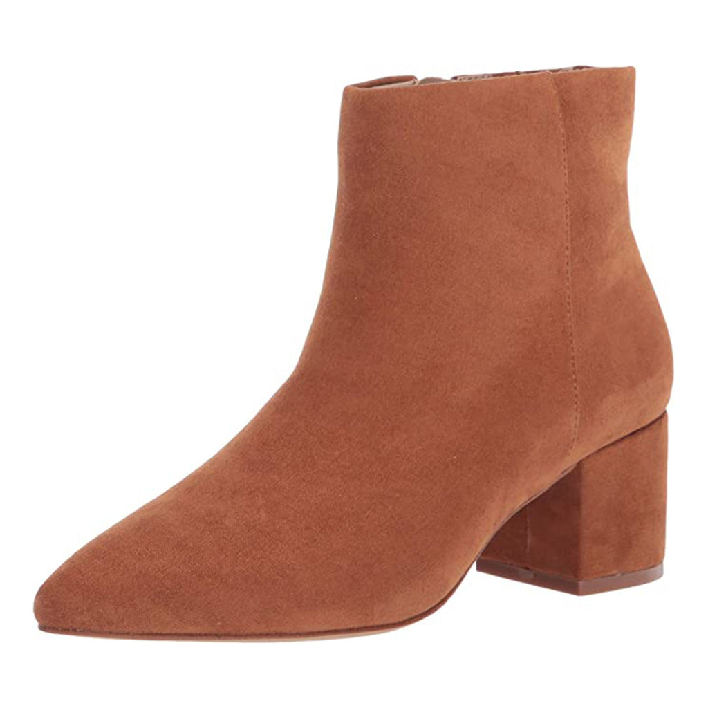 The Drop Women's Jessi Side-Zip Block Heel Ankle Boot JEC Shops LLC