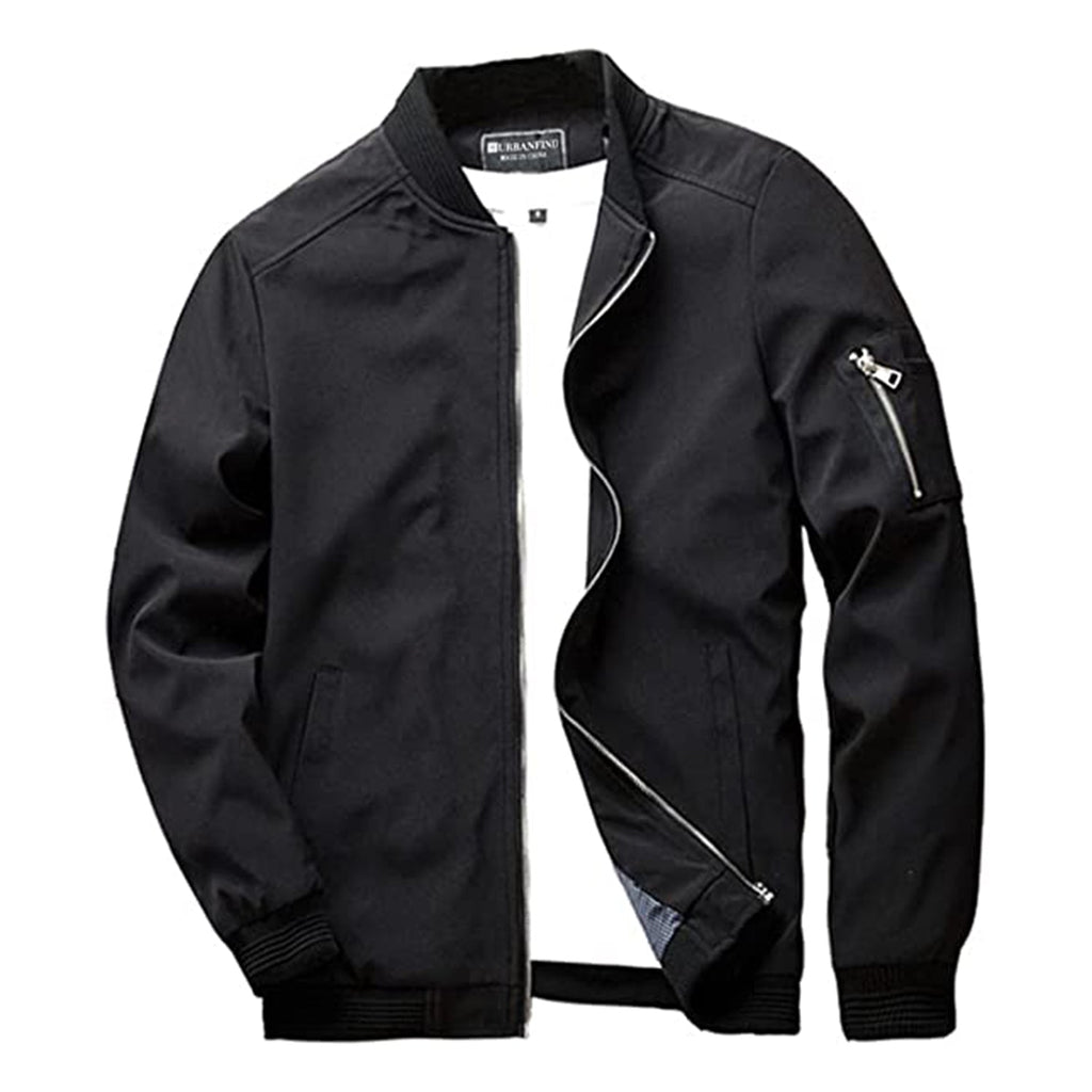 URBANFIND Men's Slim Fit Lightweight Sportswear Jacket JEC Shops LLC