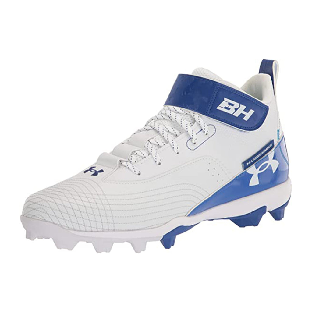 Under Armour Men's Harper 7 Mid Rubber Molded Baseball Cleat Shoe JEC Shops LLC