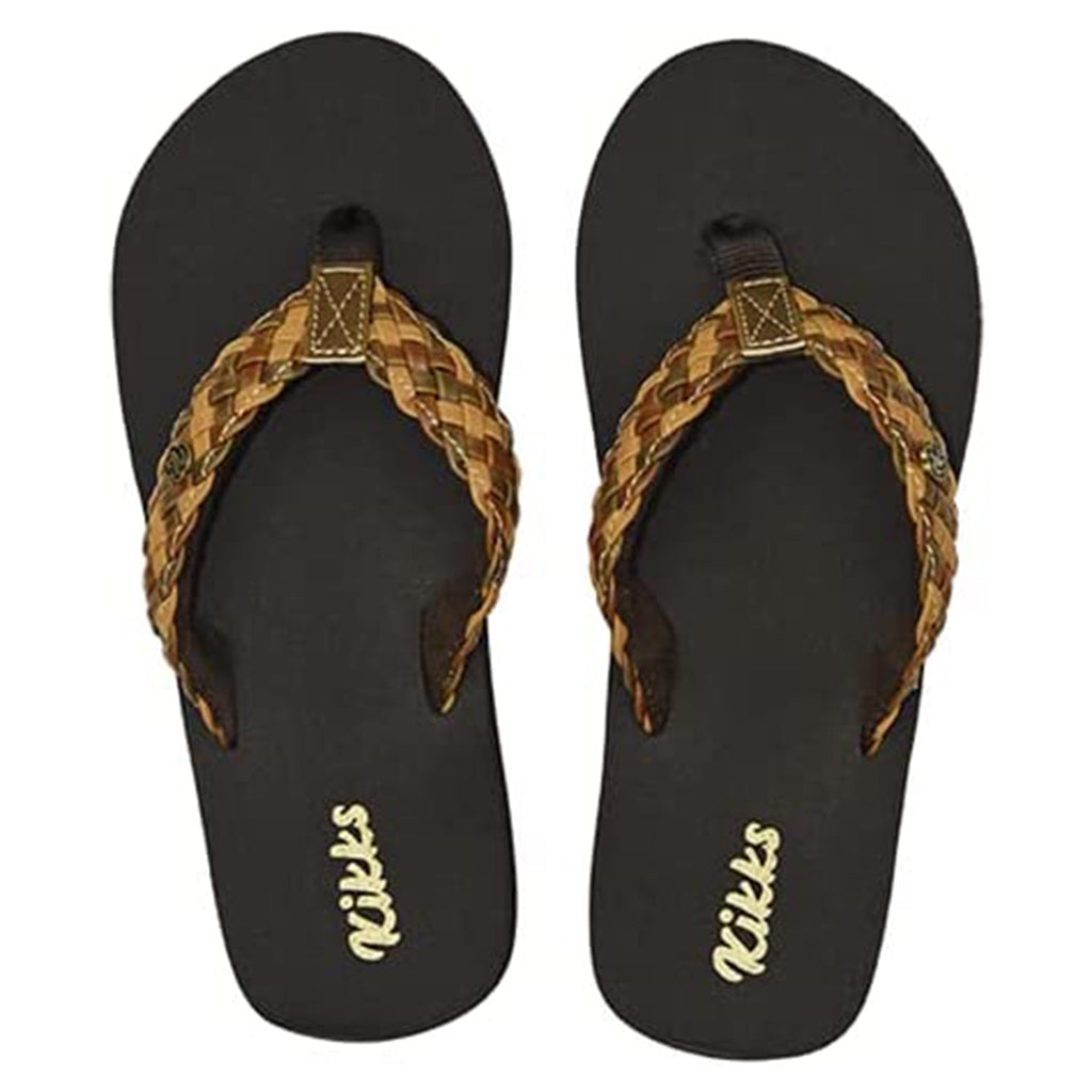 Women's Sandal Flip Flop with Super Soft Footbed with Arch Support & Soft Synthetic Strap JEC Shops LLC