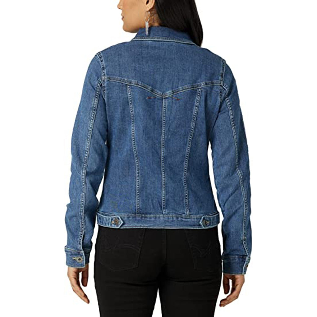 Wrangler Authentics Women's Stretch Denim Jacket JEC Shops LLC