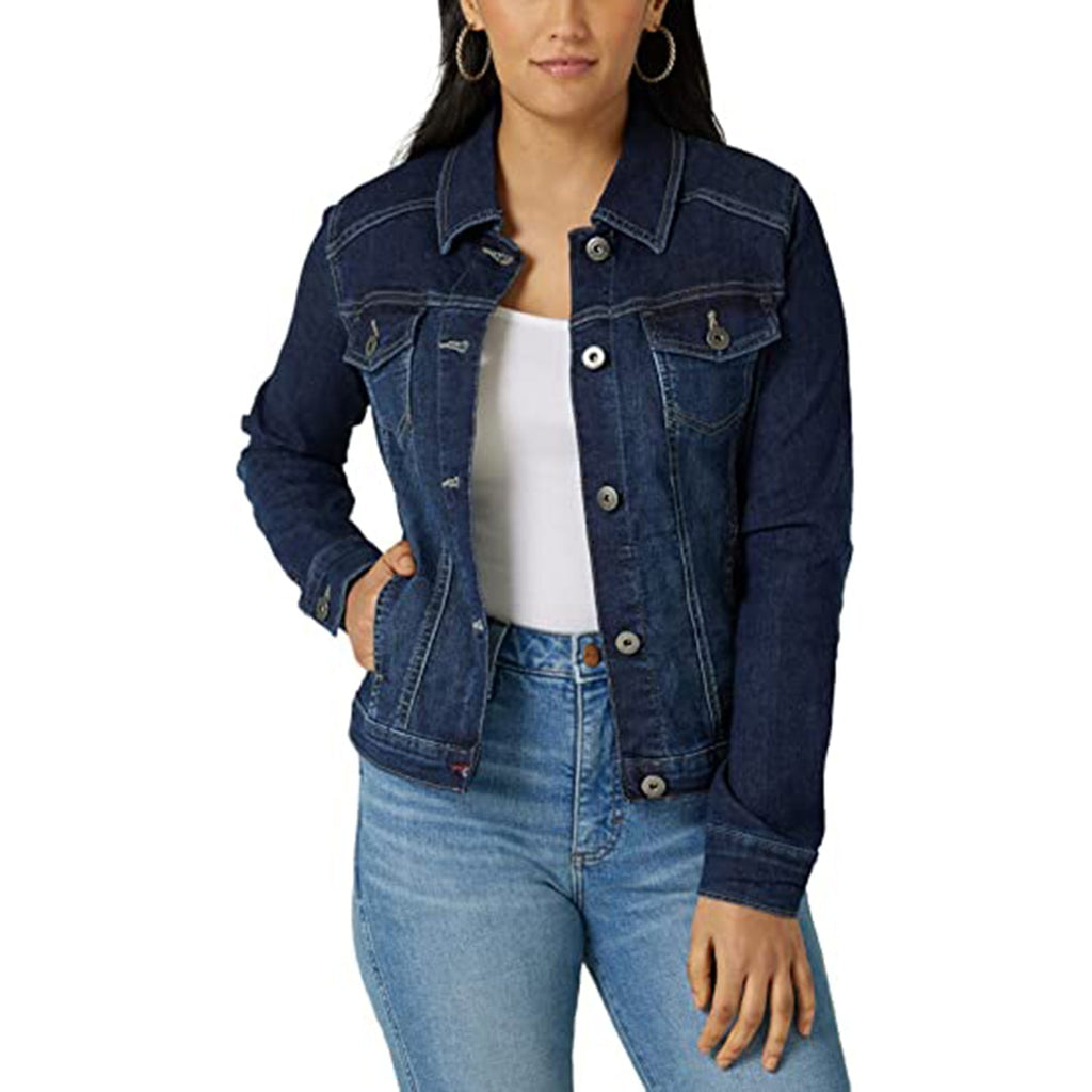 Wrangler Authentics Women's Stretch Denim Jacket JEC Shops LLC